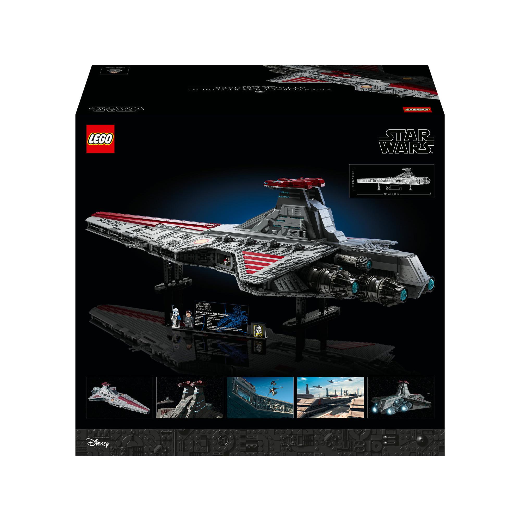 LEGO®  75367 Incrociatore d’attacco della Repubblica classe Venator 