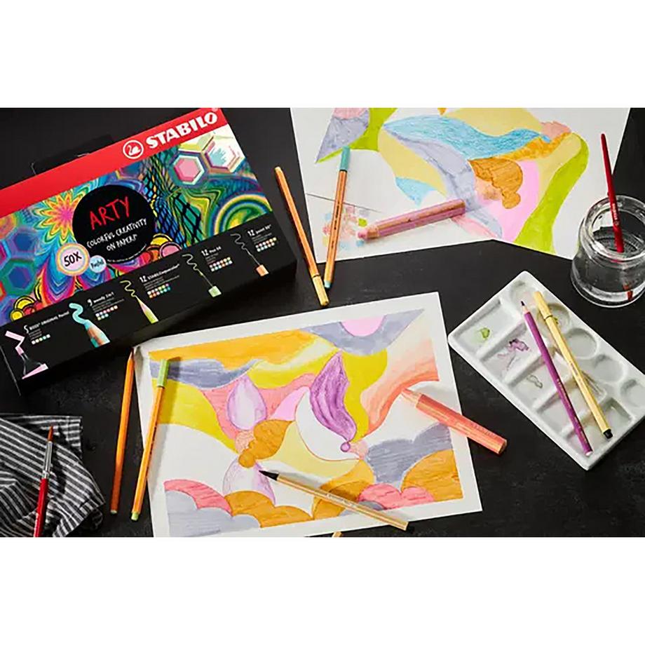 STABILO Fineliner Set ARTY 