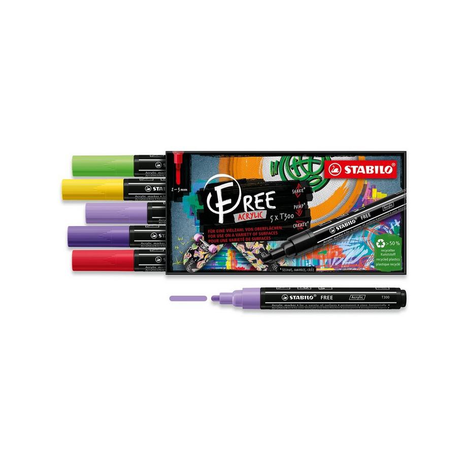 Set de marqueurs acryliques