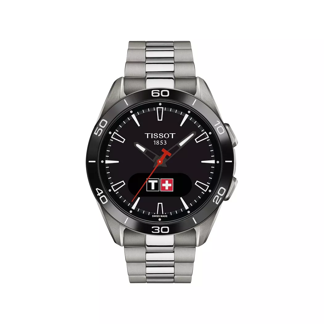 Tissot T-Touch Sport Connect Smartwatch Silver 43mm