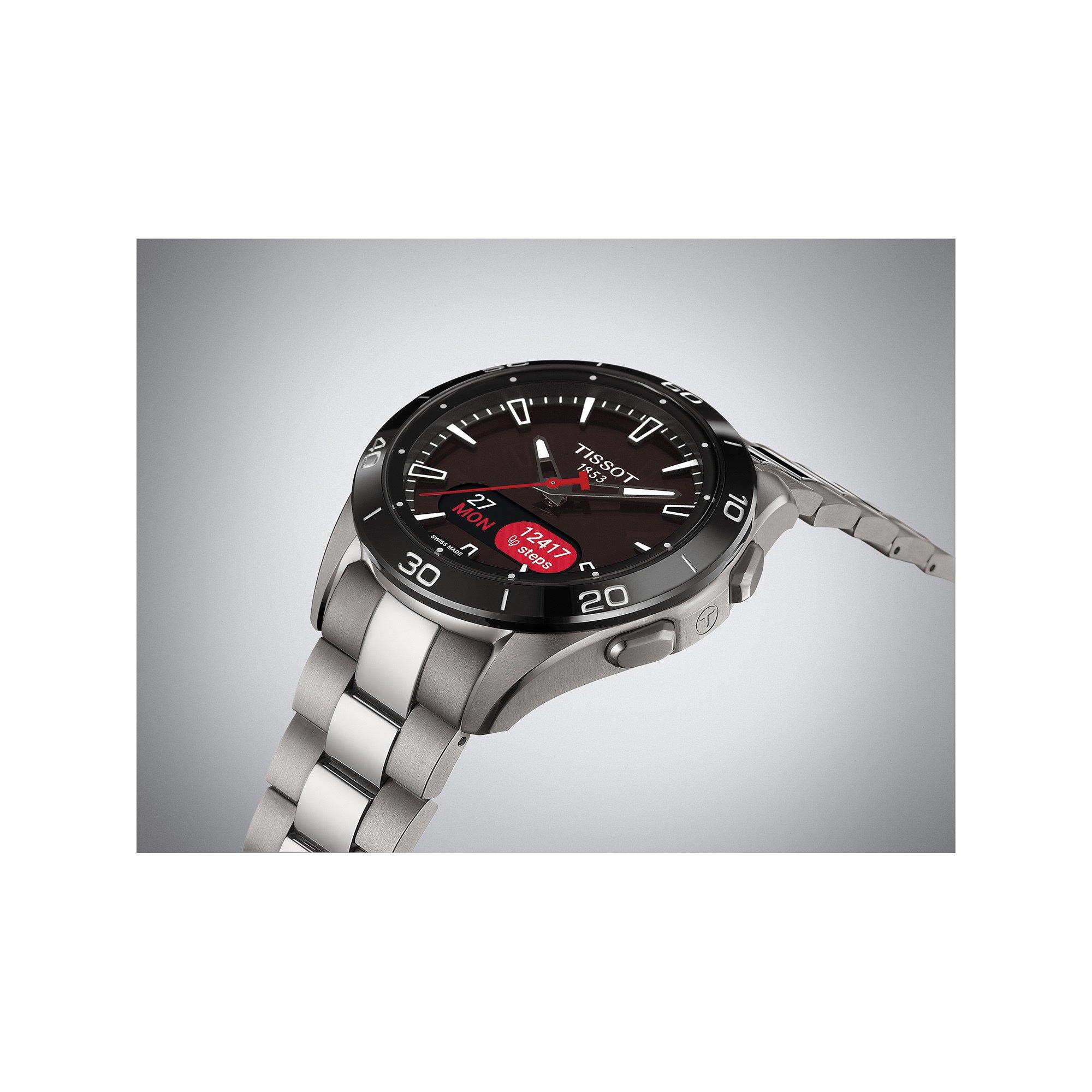 TISSOT T-Touch Sport Connect Smartwatch Display 
