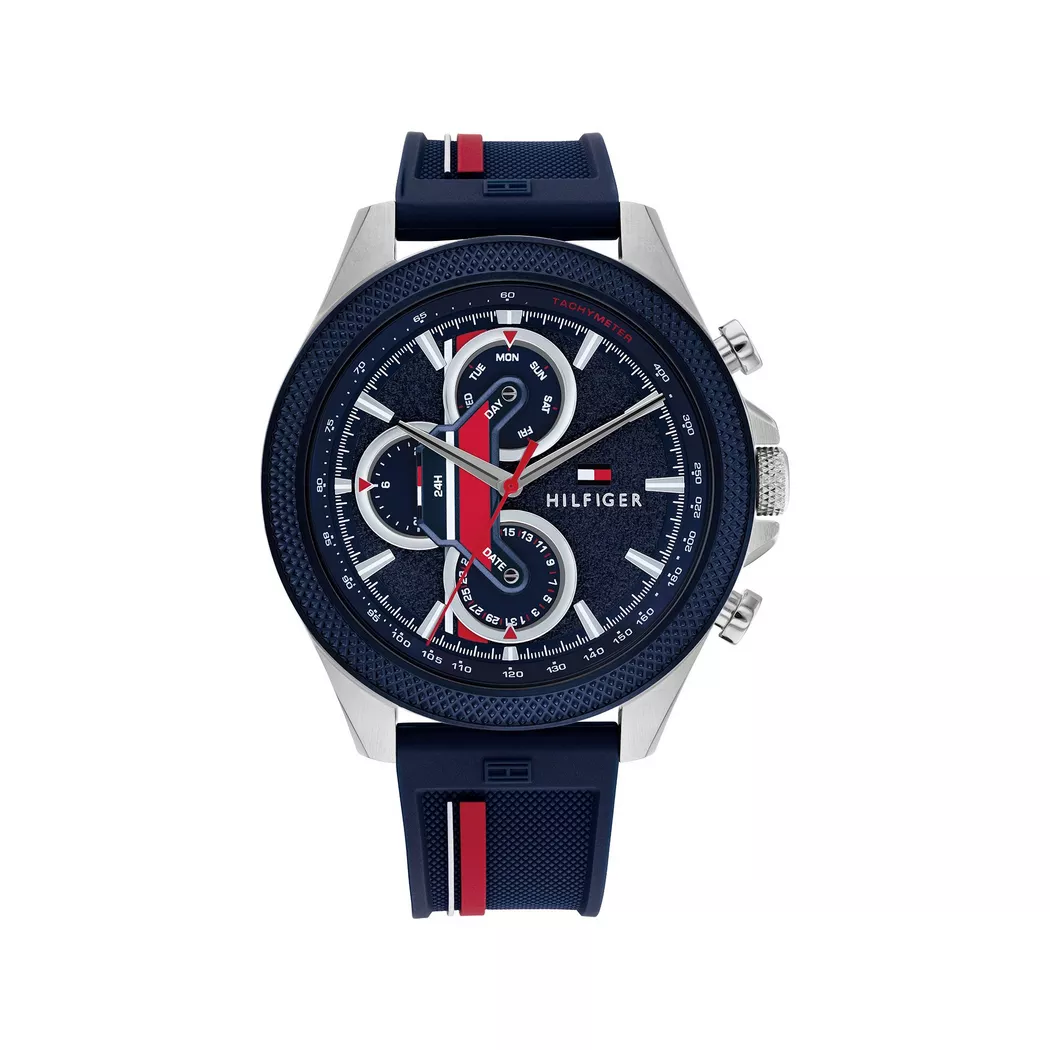 Tommy Hilfiger Clark Watch Navy Blue 46mm