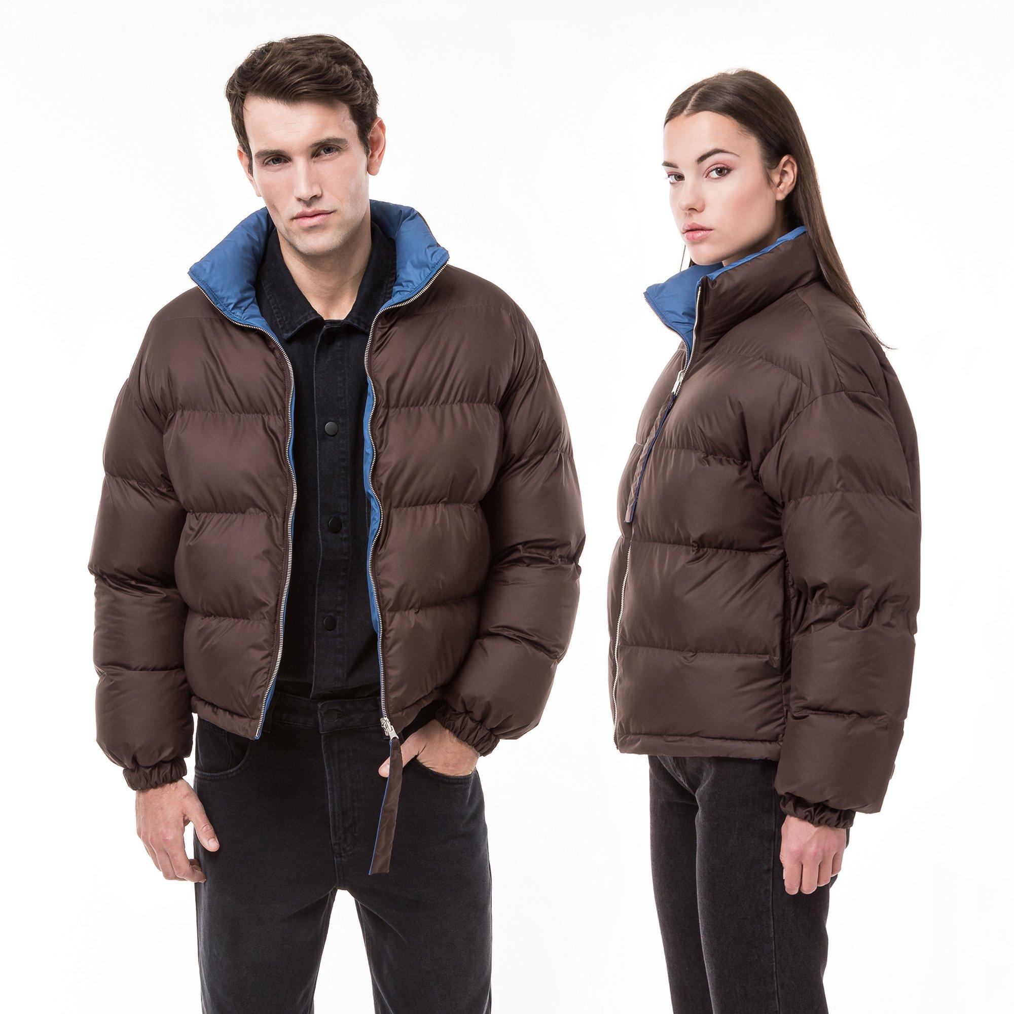 Image of Pufferjacke Damen Braun L