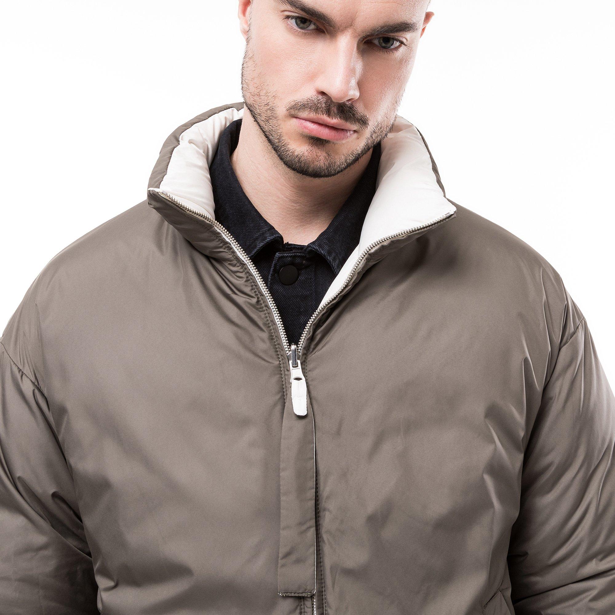 Round Rivers  Wendbare Unisex-Pufferjacke 