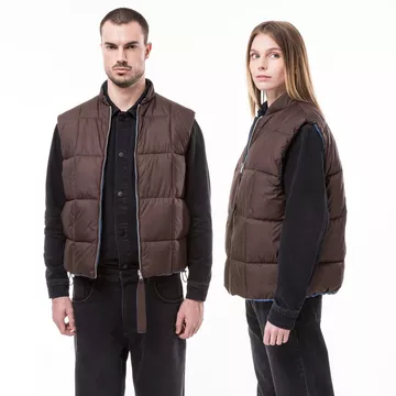 Wendbare Unisex-Pufferweste