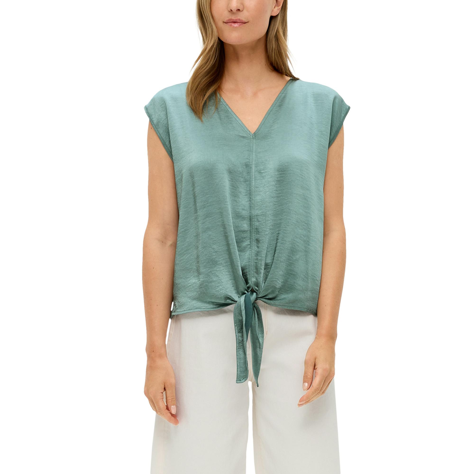 Image of Bluse Damen Petroleumblau 34/34