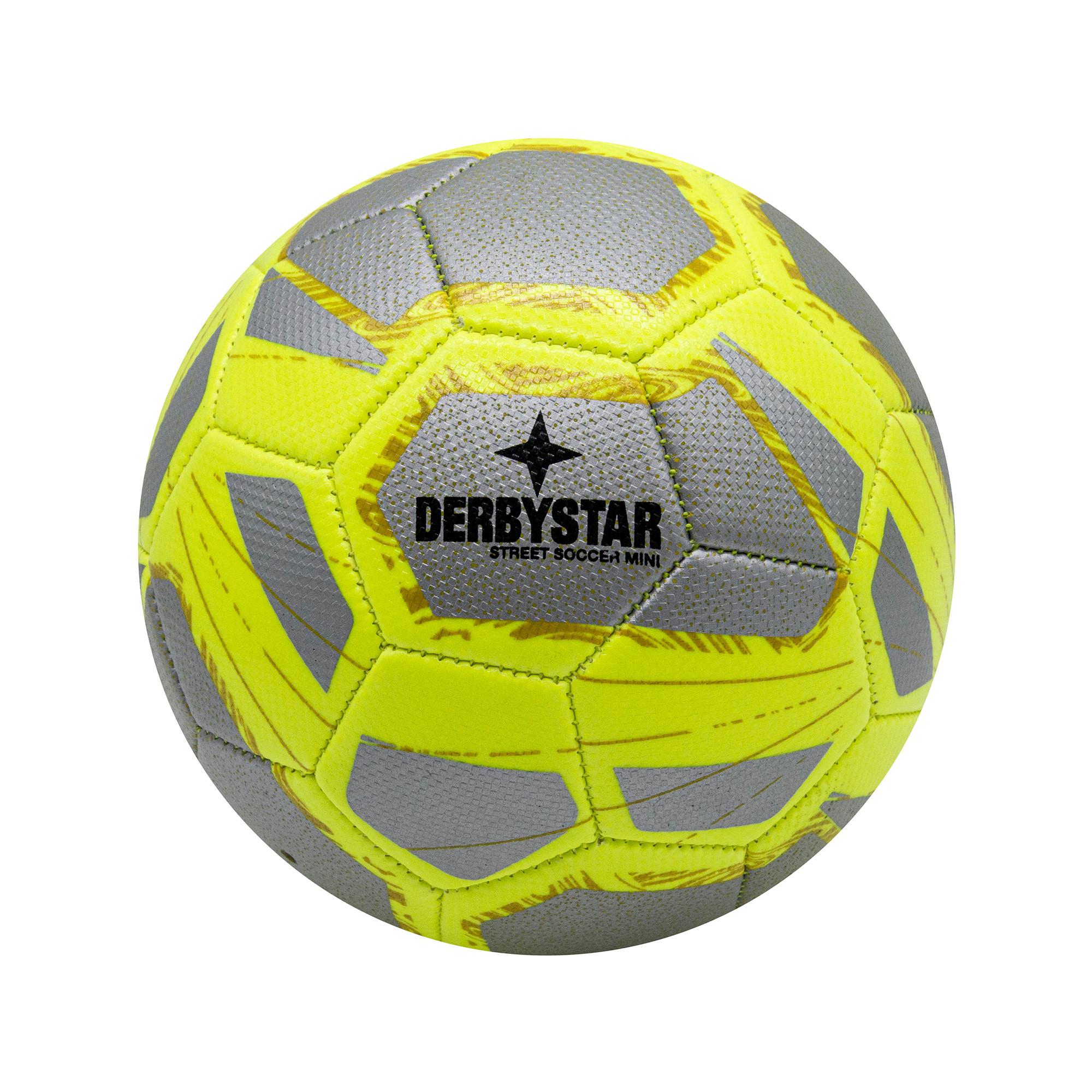 Derbystar  Mini Street Soccer Fussball gelb 