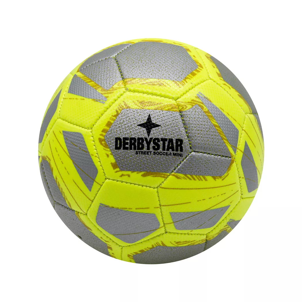 Derbystar - Mini Street Soccer Fussball, Gelb