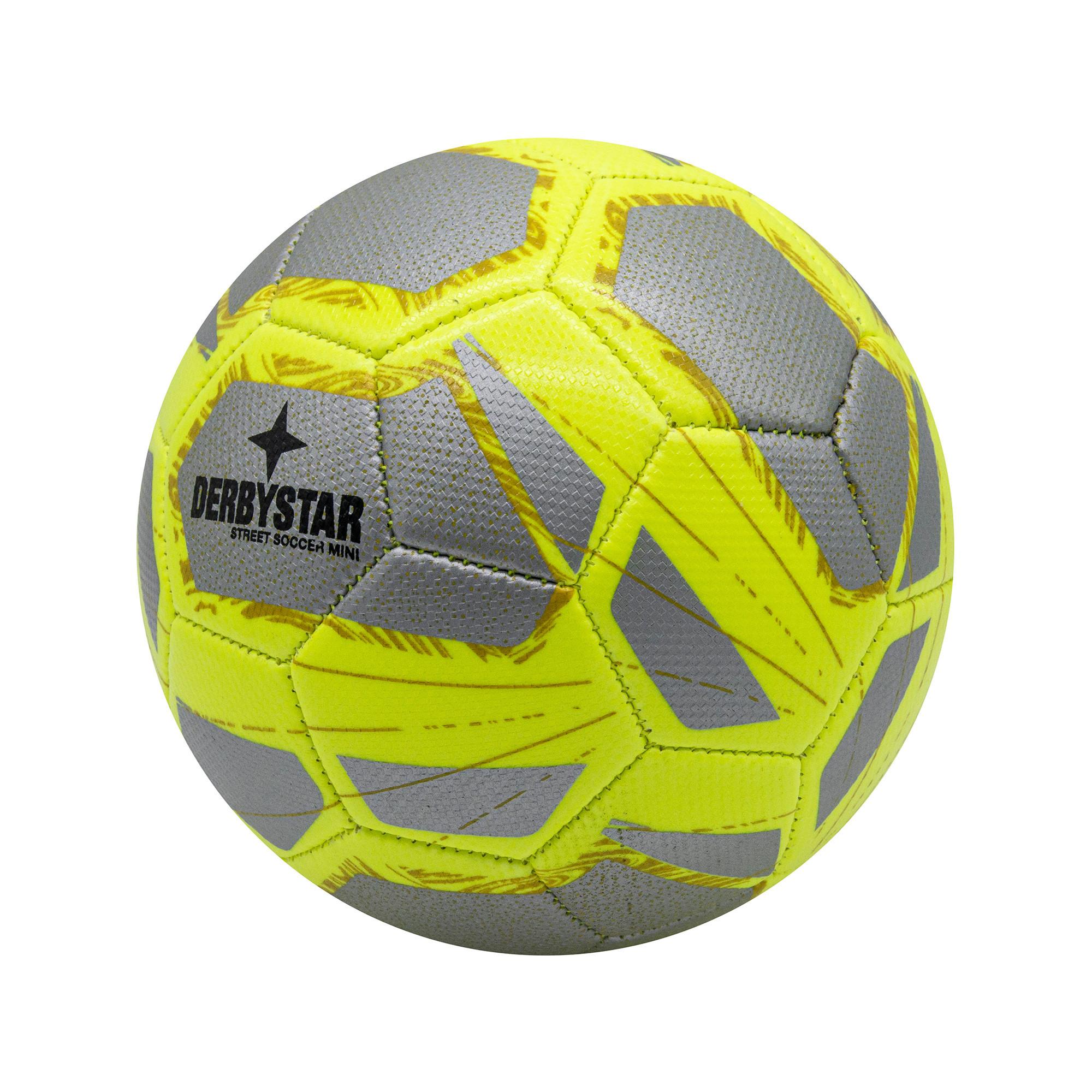 Derbystar  Mini Street Soccer Fussball gelb 