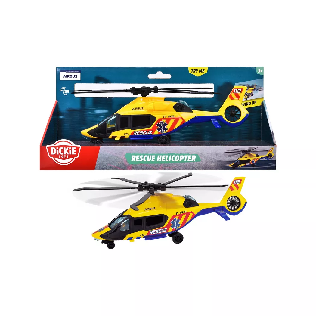 Dickie - Airbus H160 Elicottero di soccorso, Multicolore