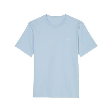 Marc O'Polo T-shirt, short sleeve, logo print, ribbed collar T-Shirt 