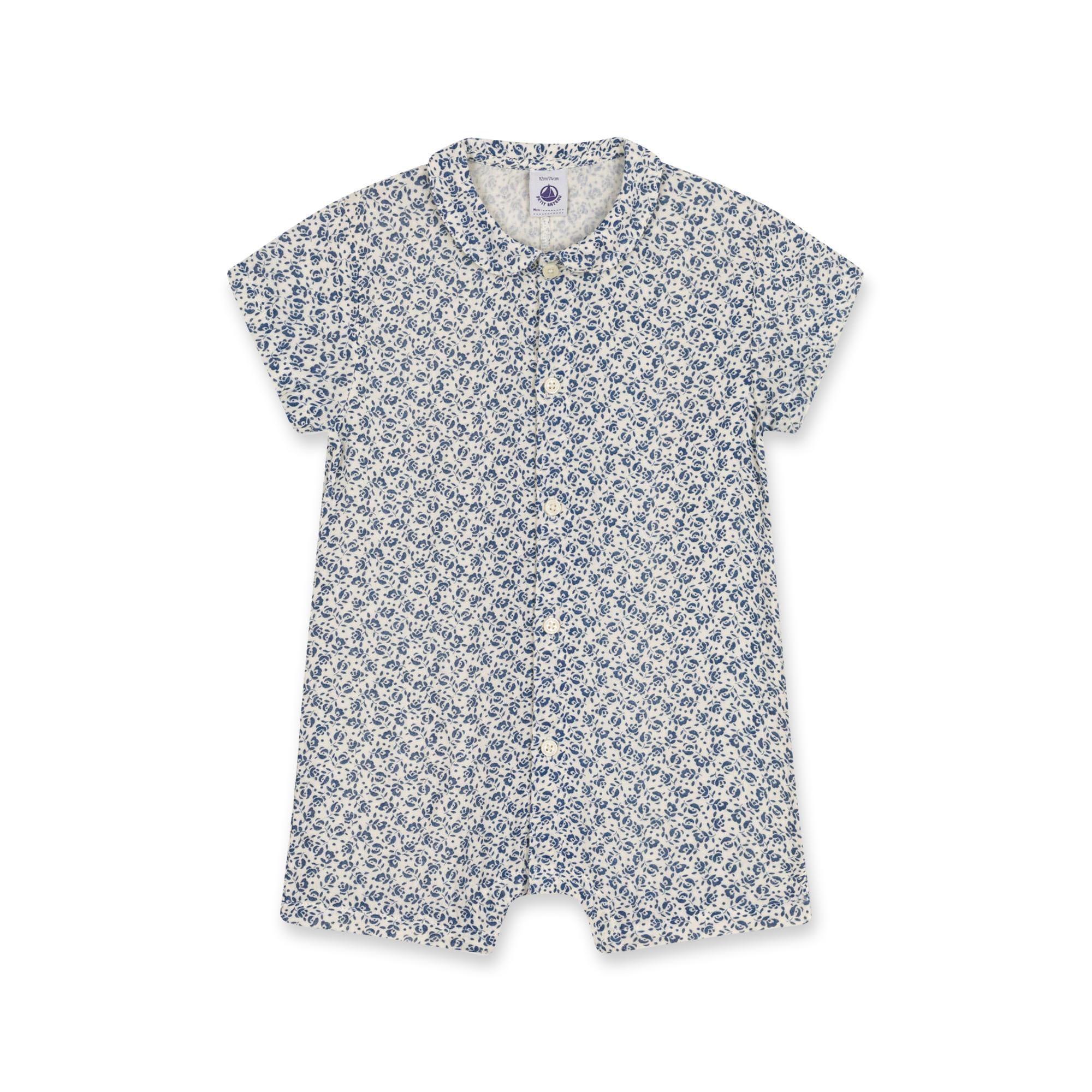 Image of Playsuit Unisex Blau 12 mese