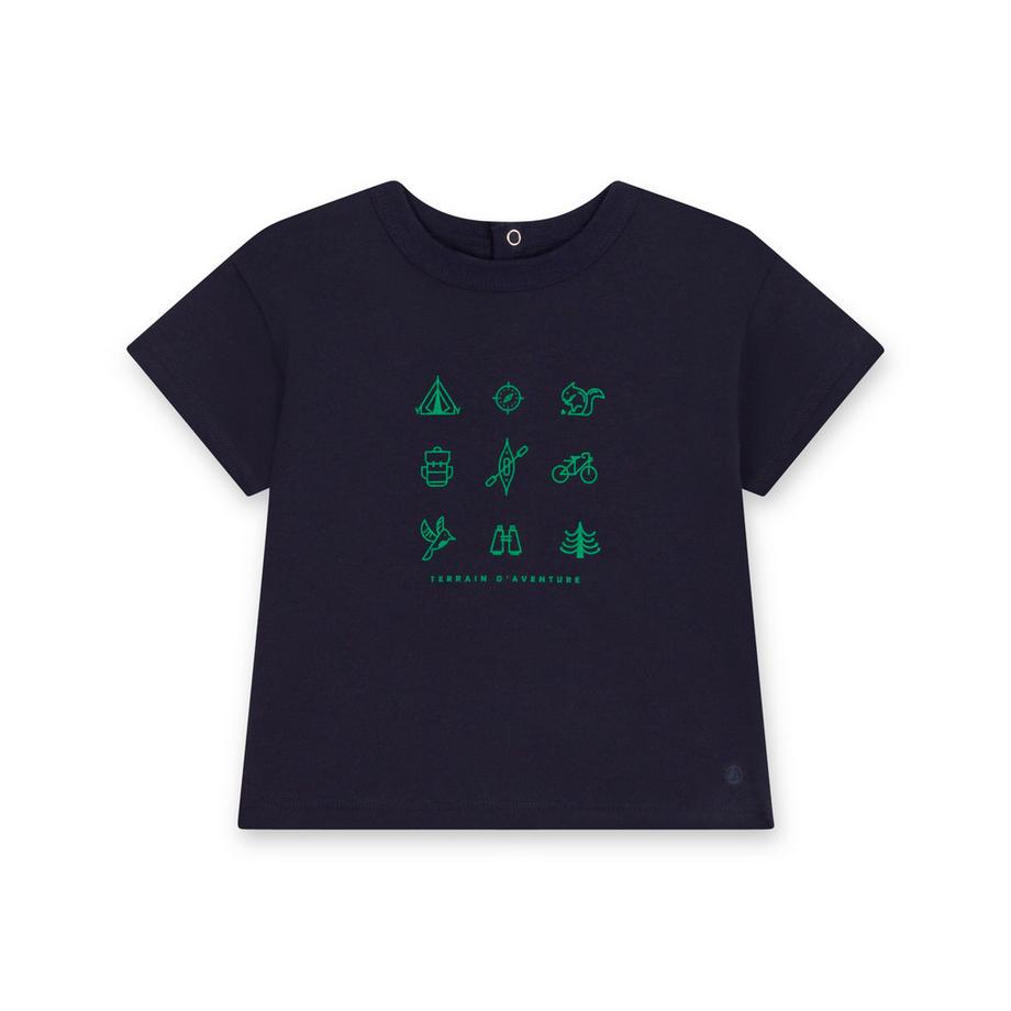 PETIT BATEAU  T-Shirt, Rundhals, kurzarm 