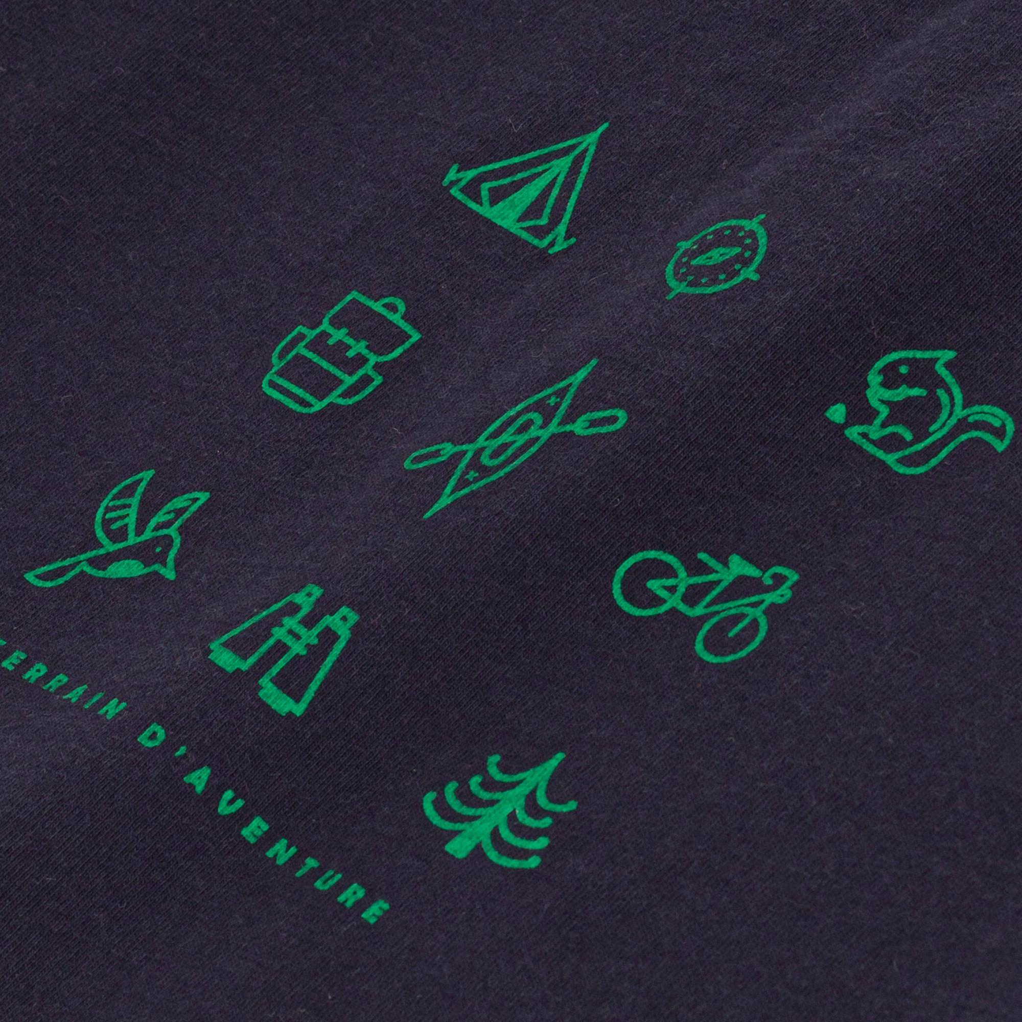 PETIT BATEAU  T-shirt, col rond, manches courtes 