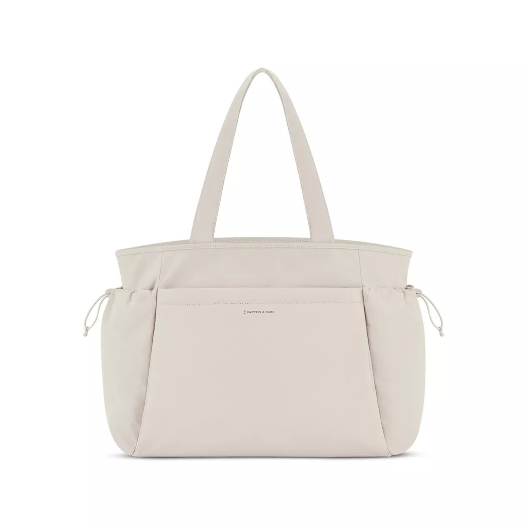 Kapten & Son - Shopping-Bag, für Damen, Ecru, Größe ONESIZE