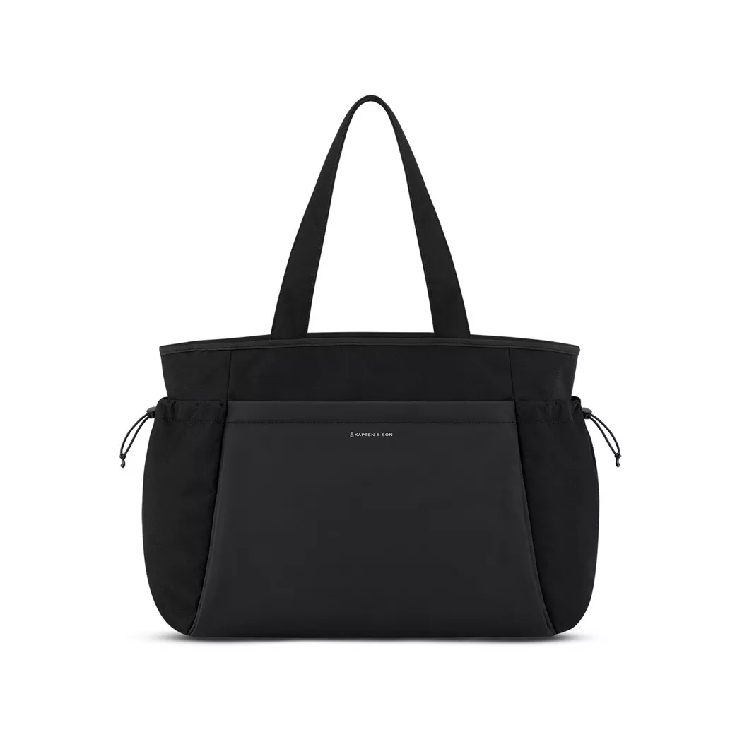 Kapten & Son - Shopping-Bag, für Damen, Black, Größe ONESIZE