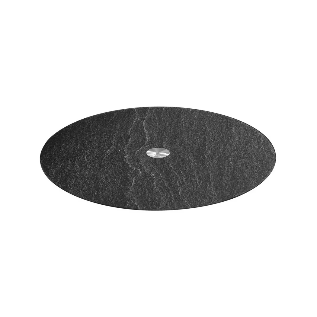 Leonardo - Runde Platte, 33cm, Black