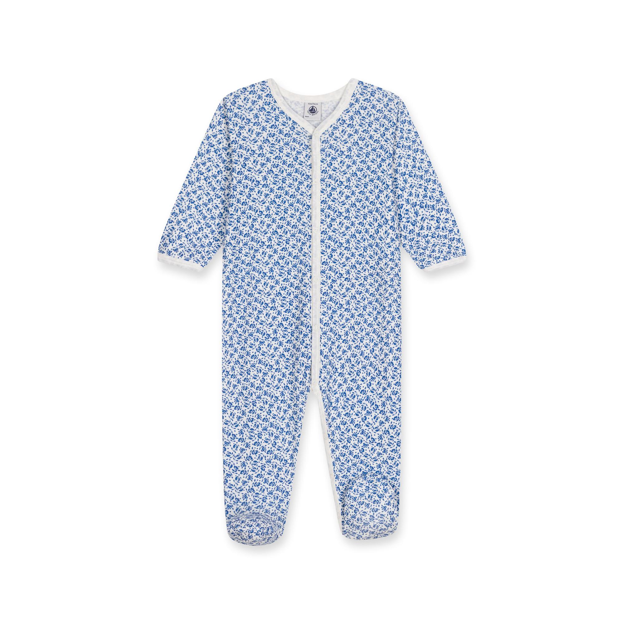 Image of Overall Unisex Blau Bedruckt 12 mese