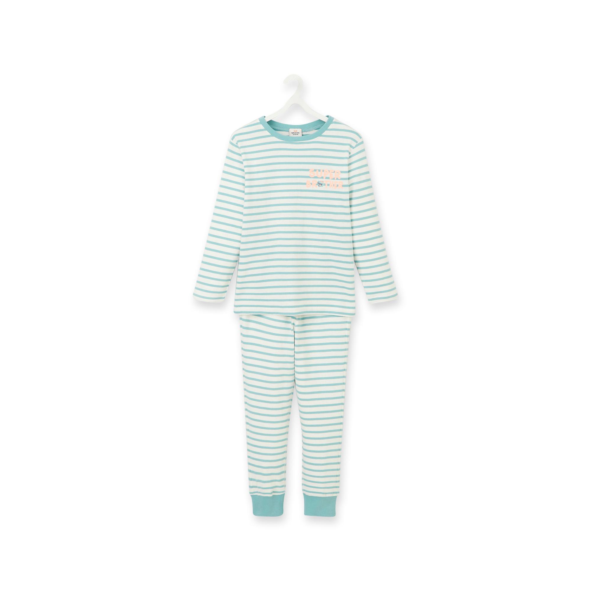 Image of Pyjama-set Lang, Langarm Jungen Ecru 14A