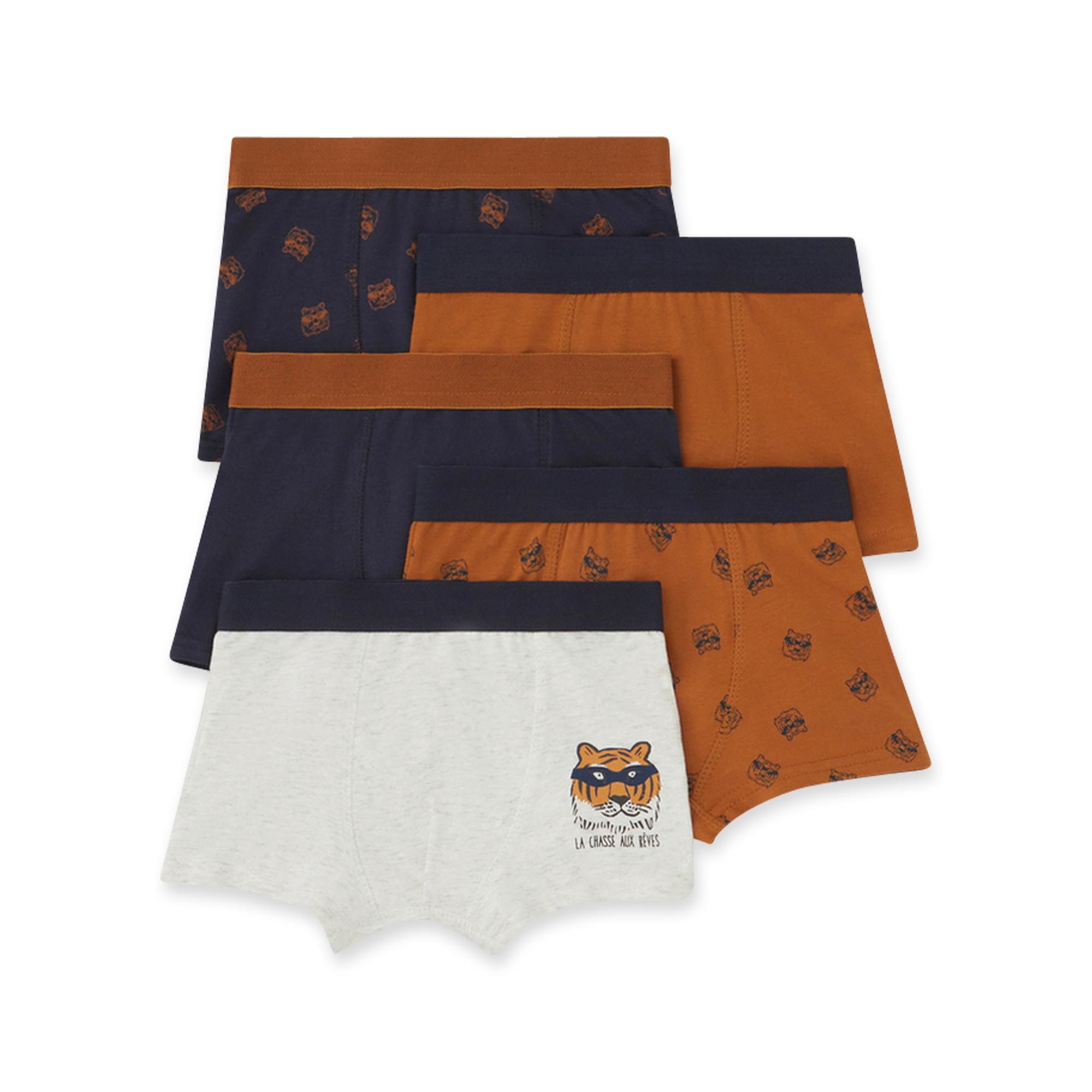 Image of Multipack, Boxershorts Jungen Indigo 8A