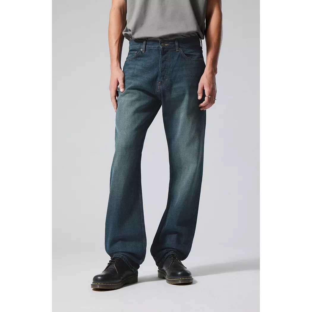 WEEKDAY - Jeans, Regular Fit, für Herren, Blau, Größe W33/L30