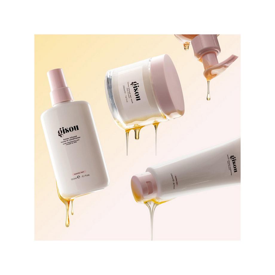 GISOU  Honey Infused Hair Repair Serum - Gocce di miele ad idratazione intensa 