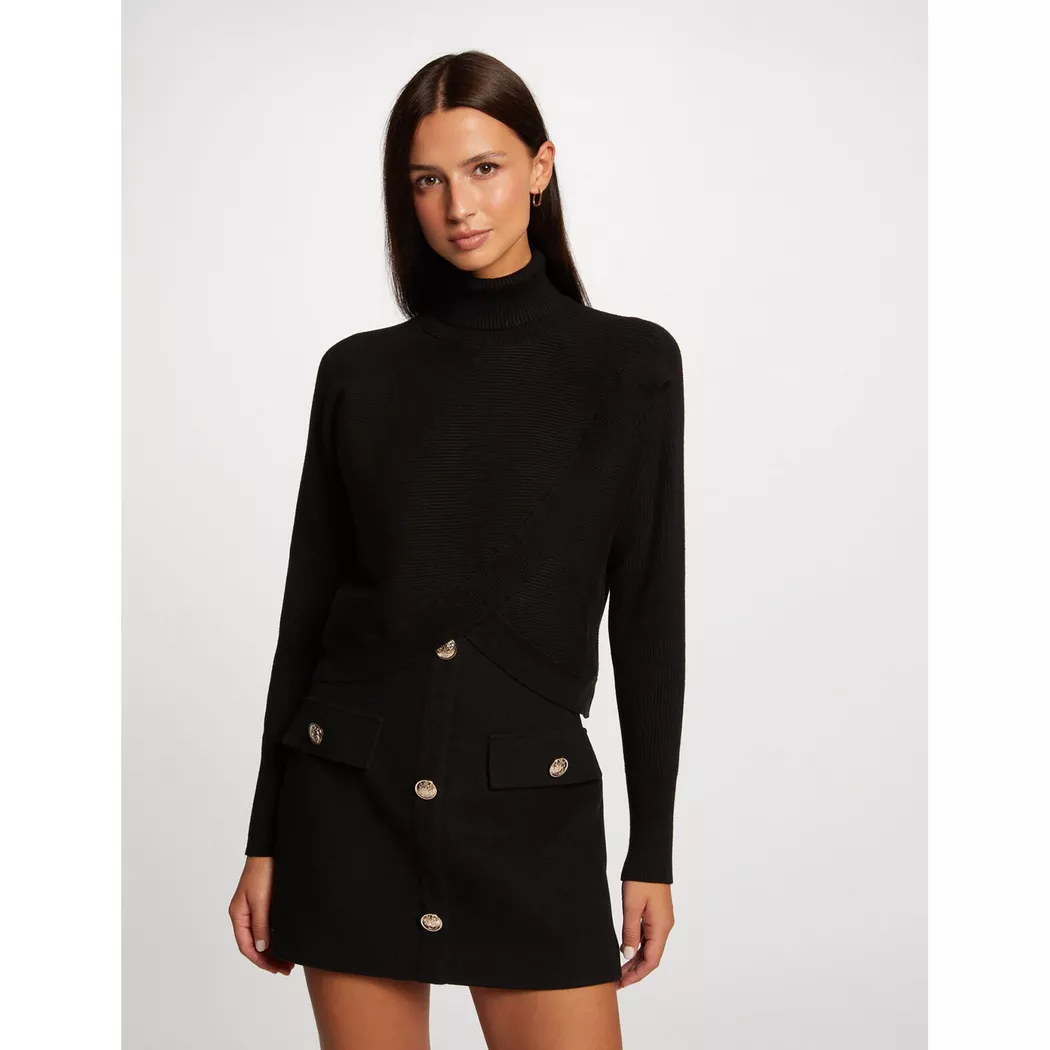 Morgan - Pullover, für Damen, Black, Größe M