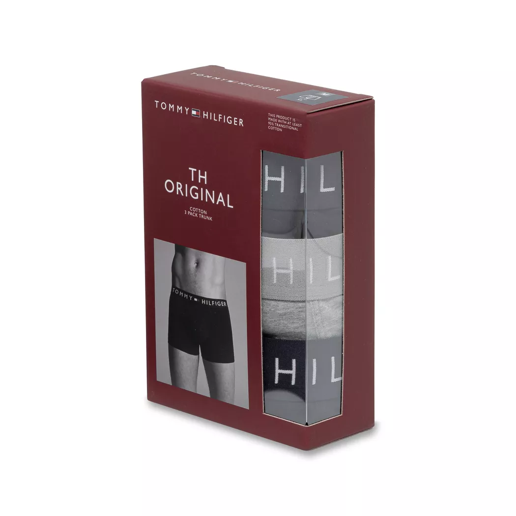 Tommy Hilfiger Pants 3er Pkg. black hellgrau   M herren