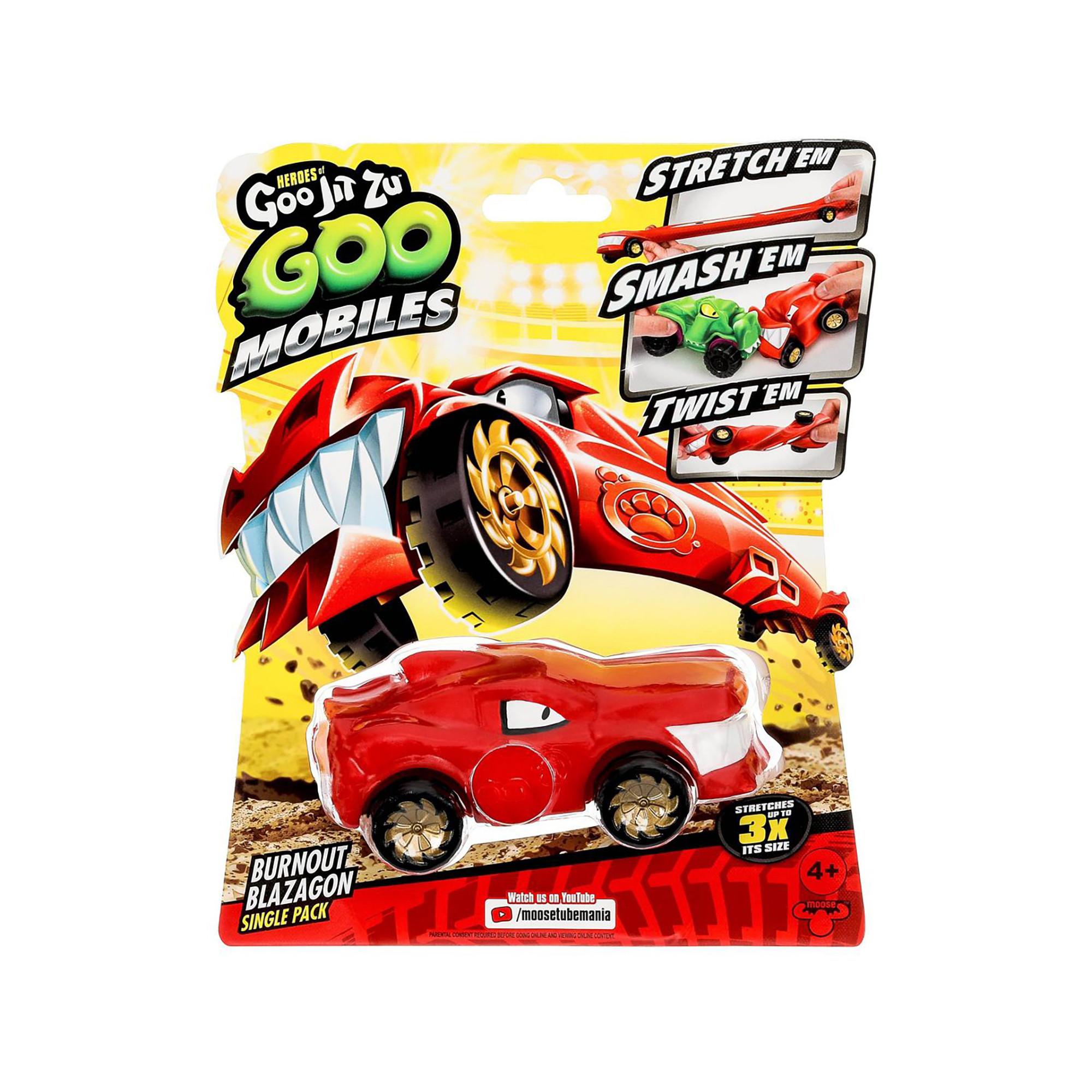 Goo Jit Zu  Burnout Blazagon Toy Vehicle, modelli assortiti 