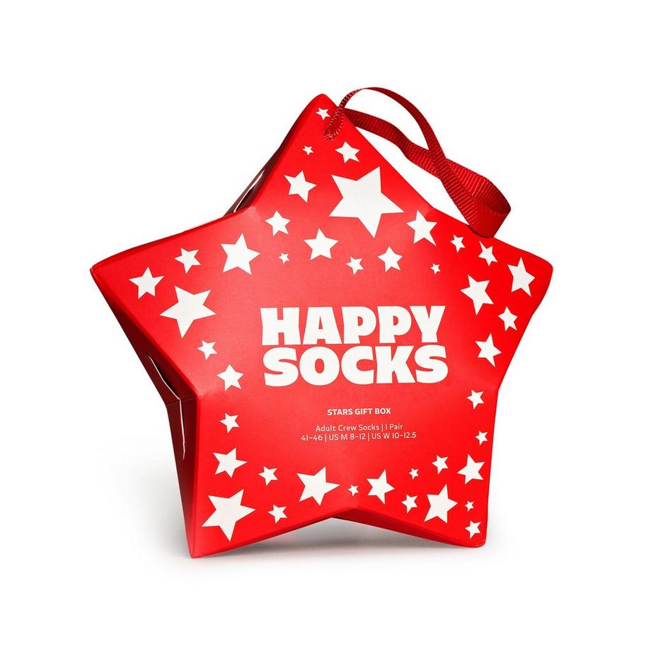 Happy Socks 1-Pack Stars Gift Box Wadenlange Socken 
