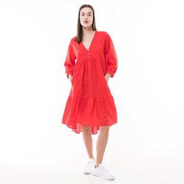 COLO® - ℛed -- robe-zara  Tenue élégante, Collant rouge, Robe