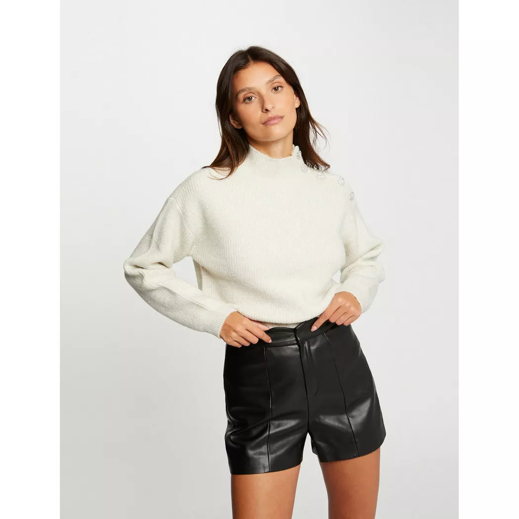 Morgan - Pullover, für Damen, Elfenbein, Größe XL