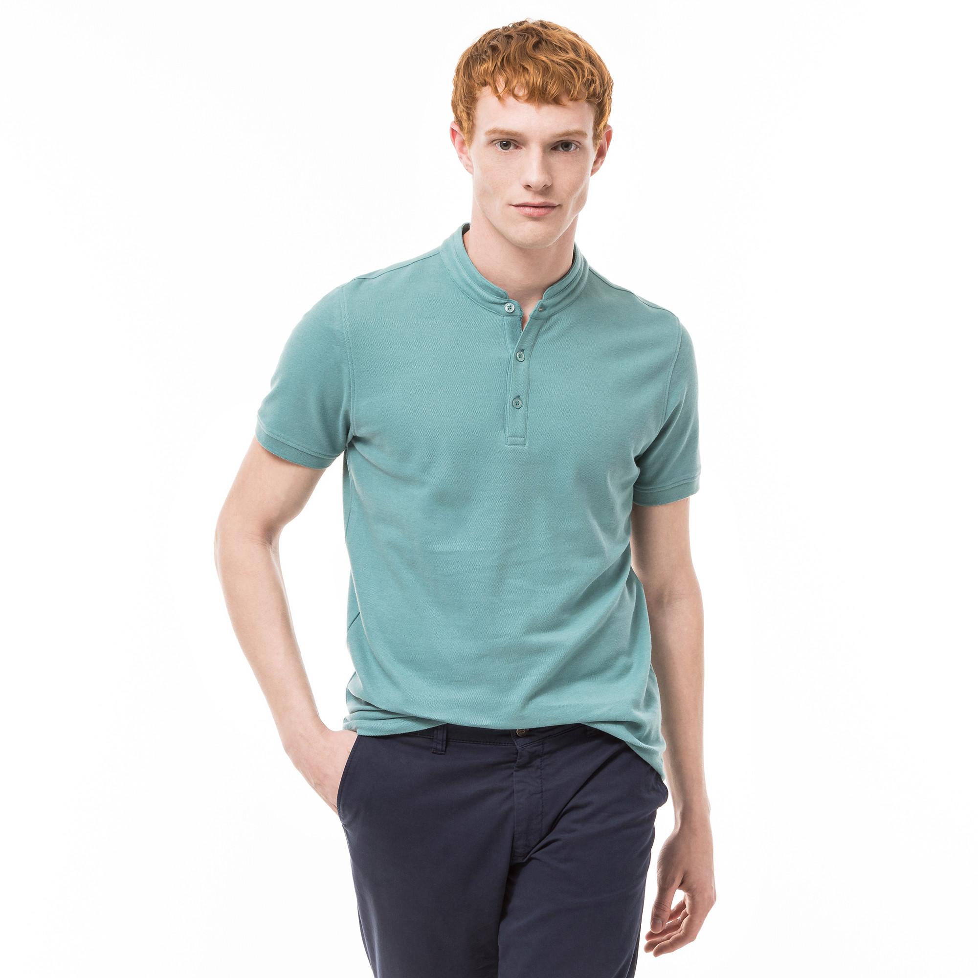 Image of Poloshirt, Kurzarm Herren Jade S