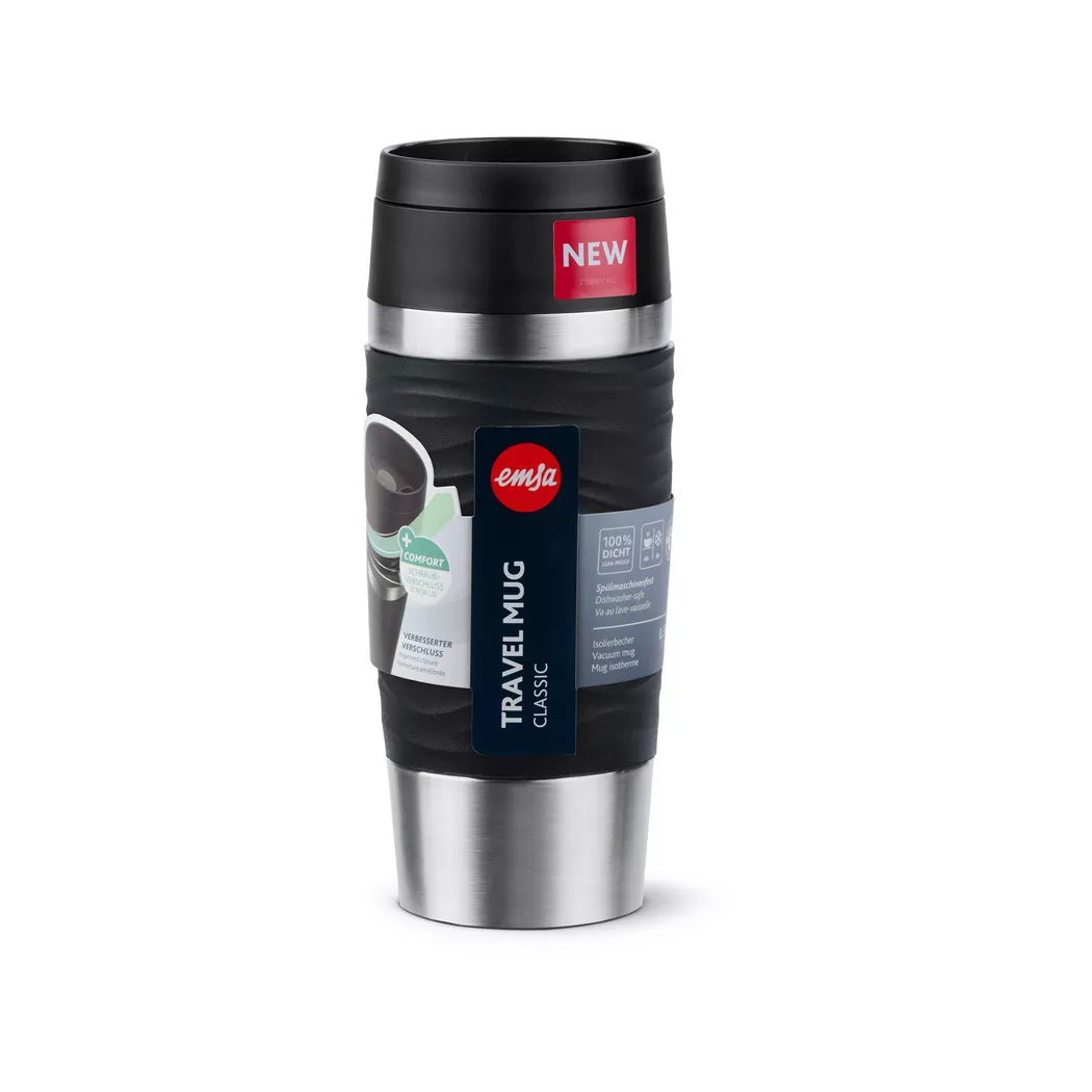 Emsa - Isolierbecher, 0.36L, Black