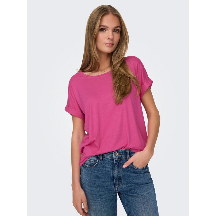 ONLY T-Shirt Rundhals Kurzarm Loose Fit  