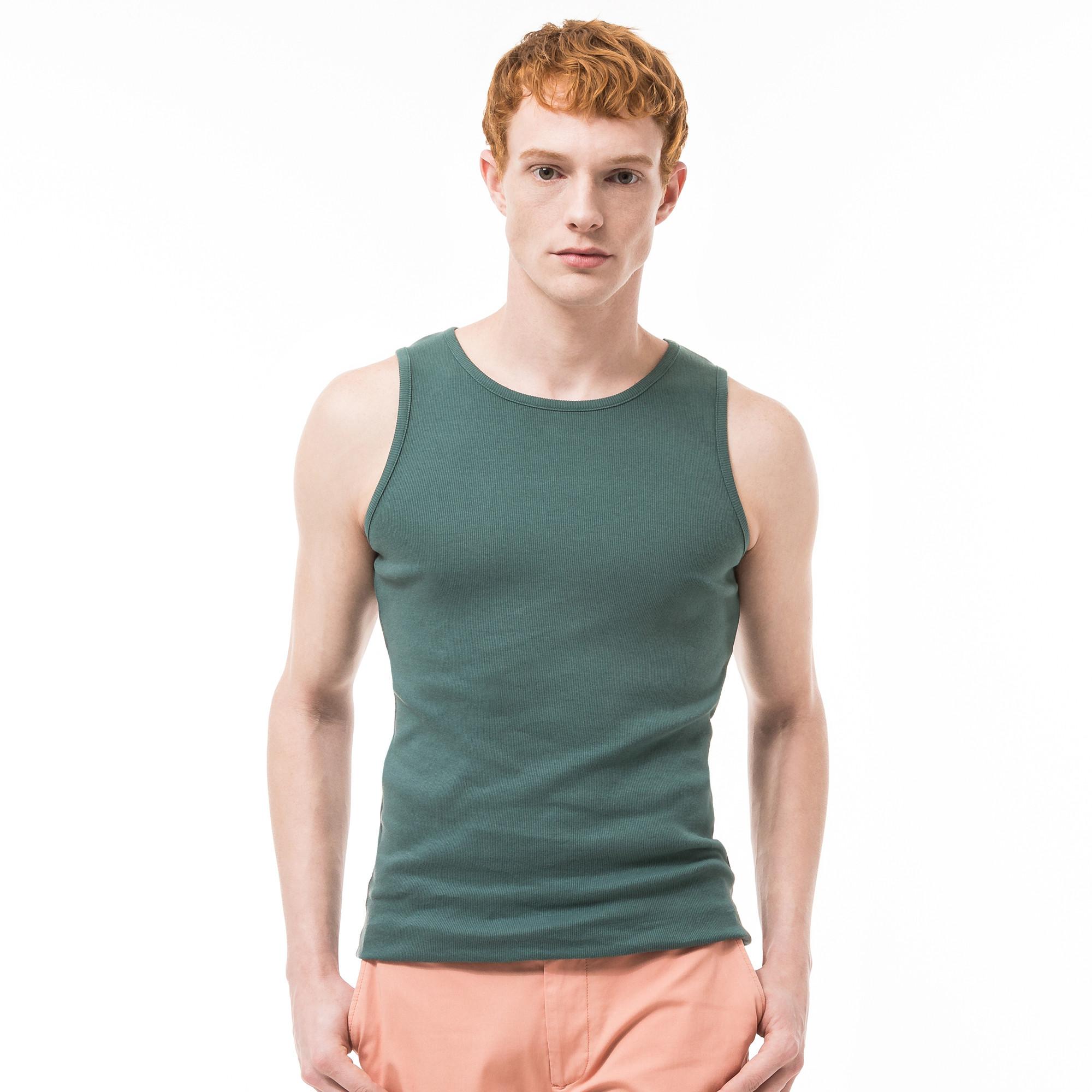 Image of Tank Top Herren Dunkelgrün XL