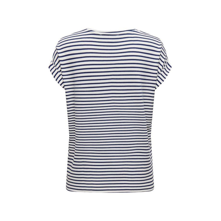 ONLY T-shirt a righe a maniche corte  
