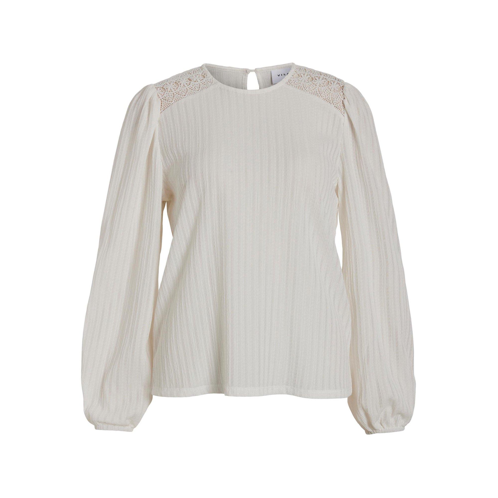 Image of Bluse, Langarm Damen Ecru L