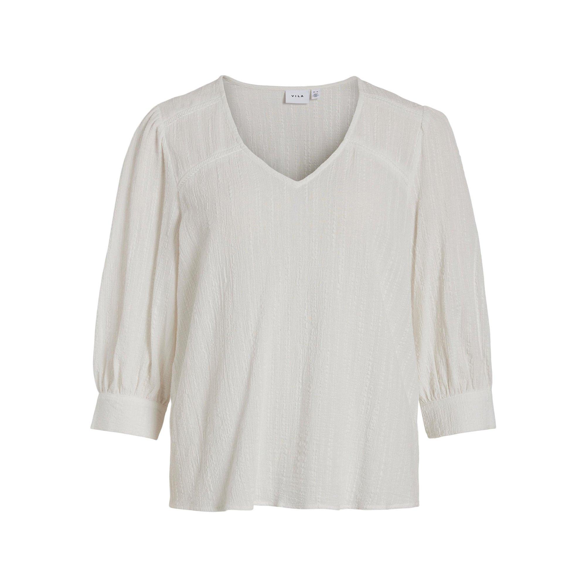 Image of Bluse, 3/4-arm Damen Ecru 34