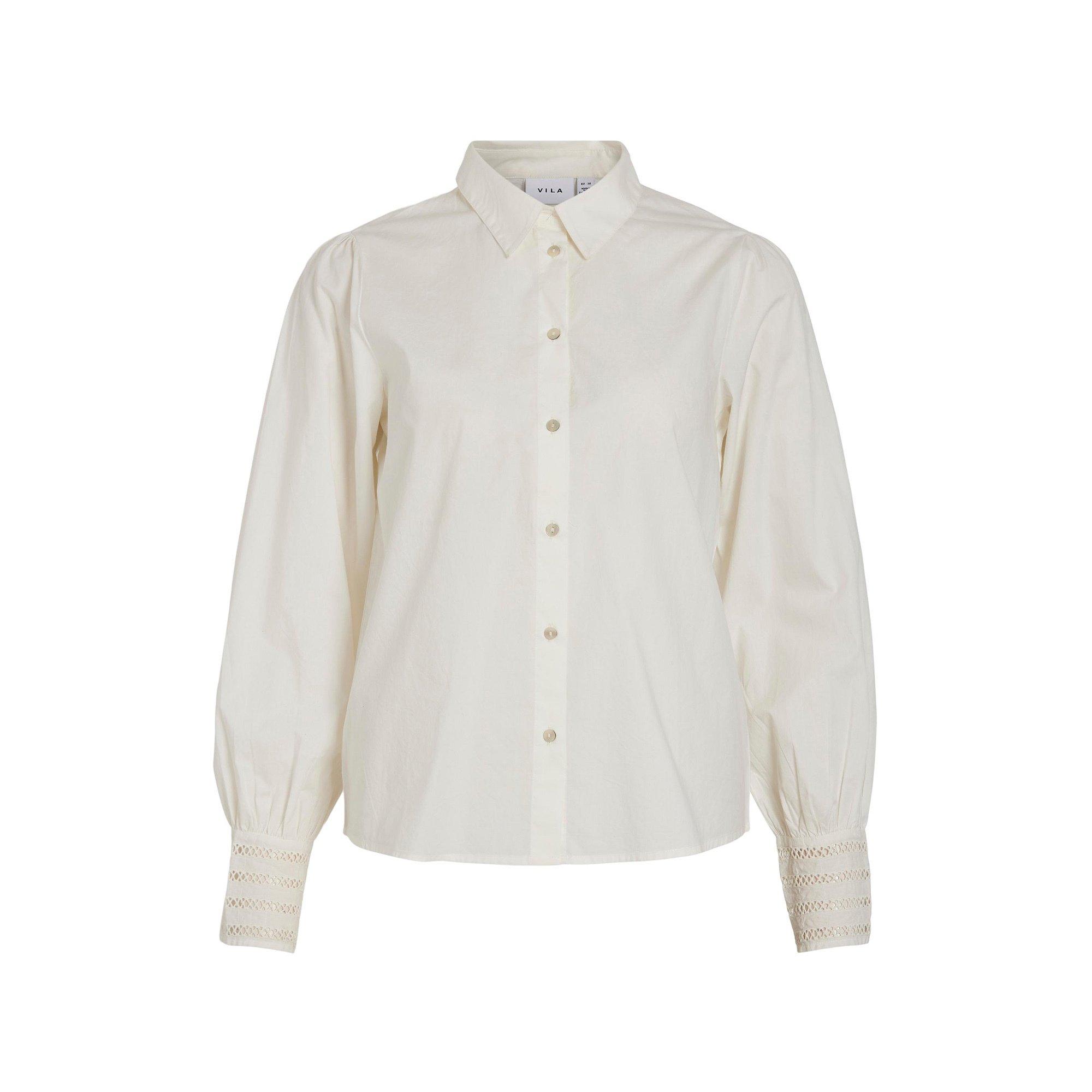 Image of Bluse, Langarm Damen Ecru 34