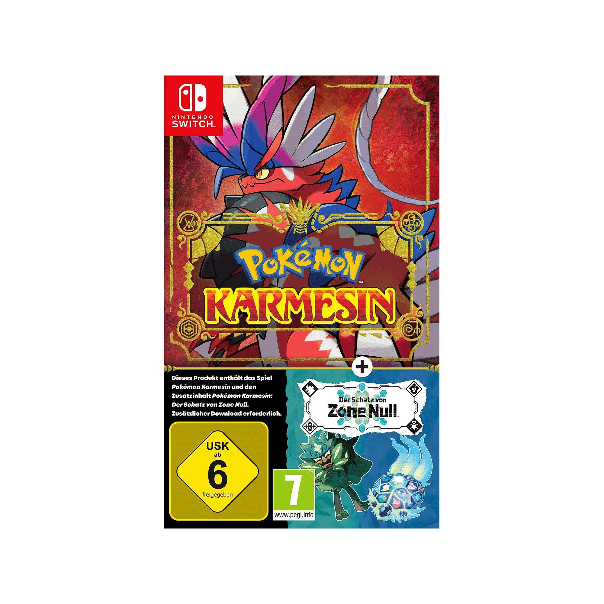 Nintendo Pokémon Karmesin + Der Schatz von Zone Null Erweiterung (Switch) 