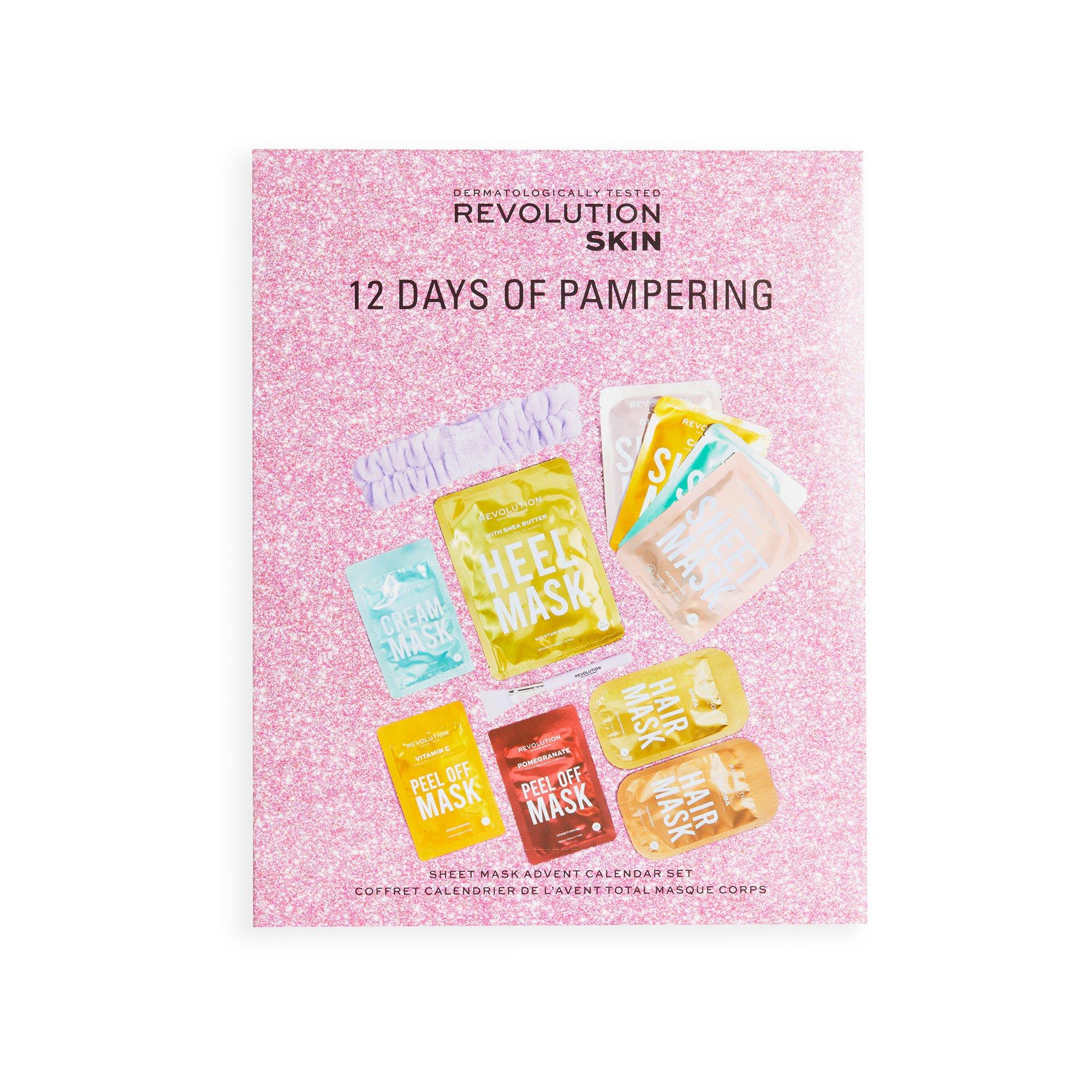 Image of 12 Tage Adventskalender Mit Gesichts-, Körper- Und Haarmasken, Set Unisex Set