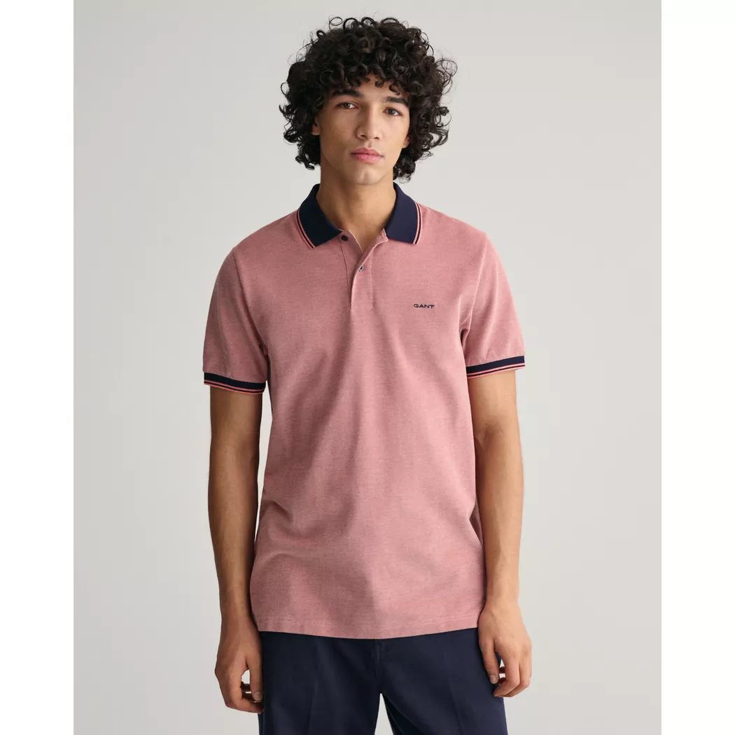 Gant - Polo Shirt, für Herren, Pink, Größe S