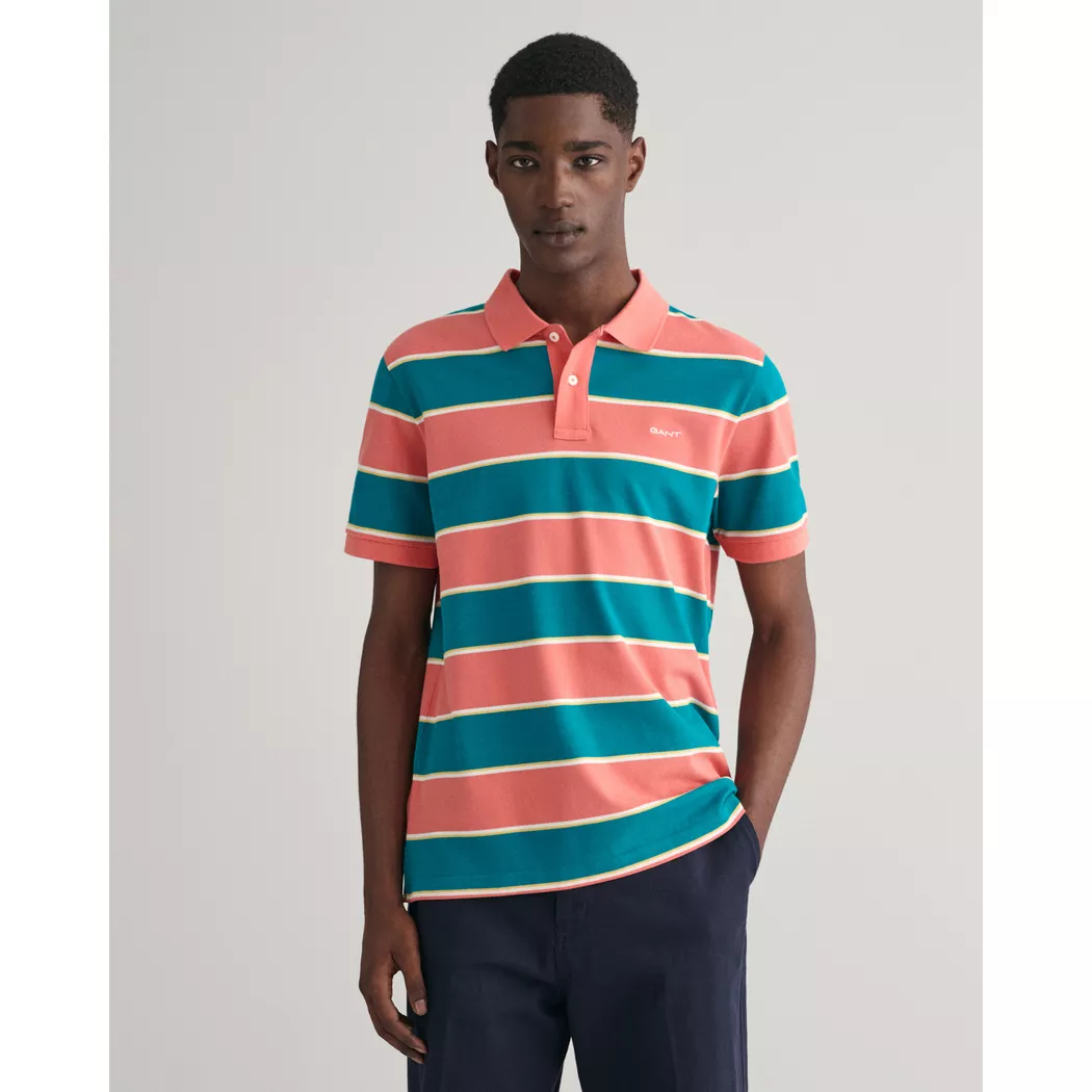 Gant - Poloshirt, kurzarm, für Herren, Pink, Größe S 2
