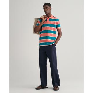GANT Polo Rayé Manches Courtes  