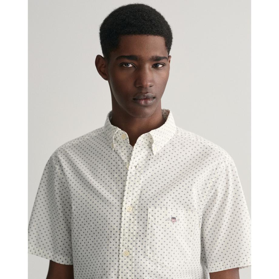 GANT Kurzarm Regular Fit Hemd mit Button-Down-Kragen  