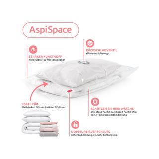 Compactor Sacs de rangement sous vide Aspispace 