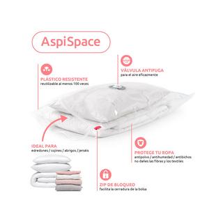 Compactor Sacs de rangement sous vide Aspispace 