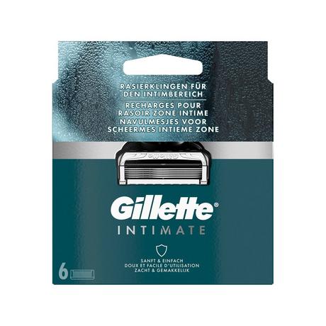Gillette  Lames de rasoir Intimate, 6 lames de rechange 