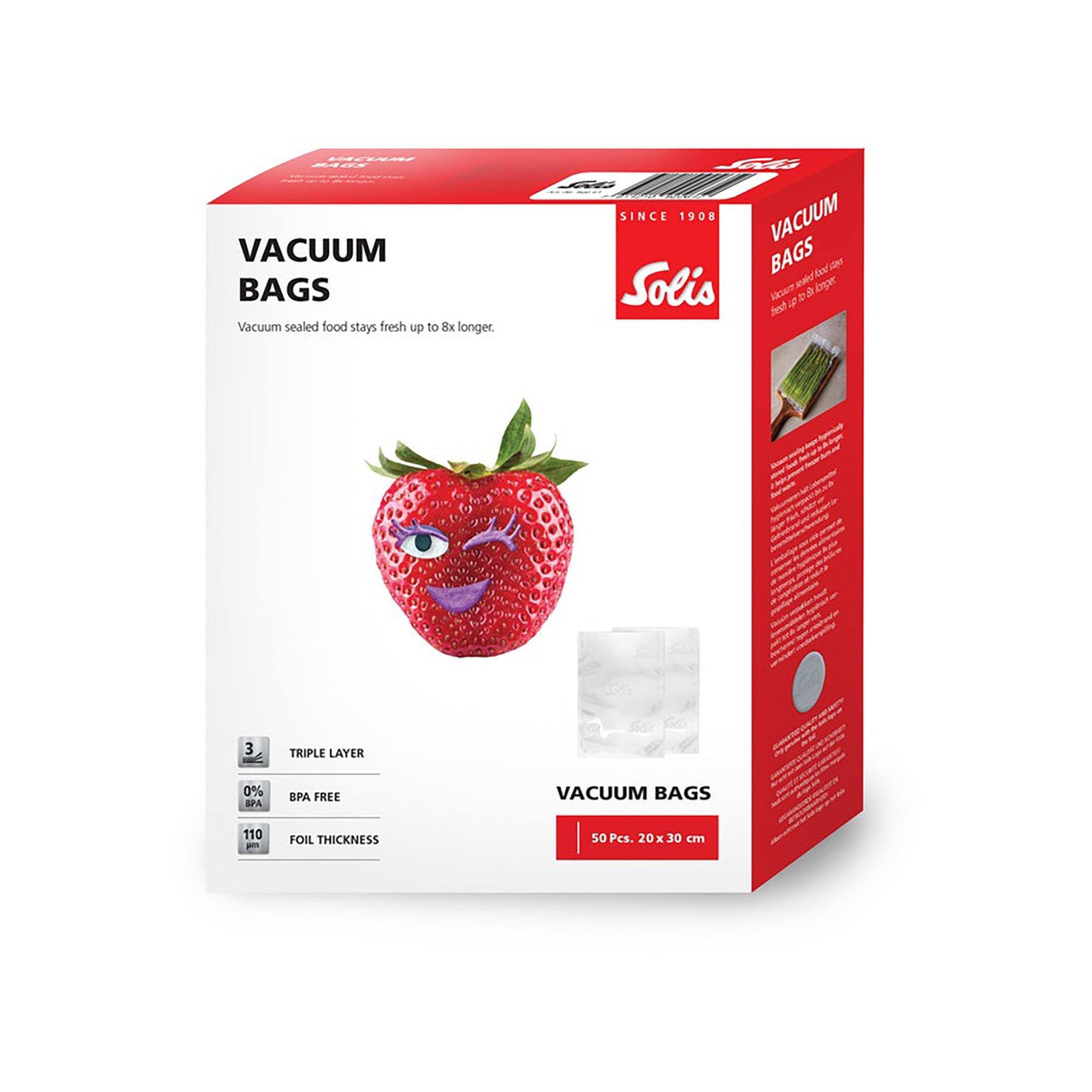 Solís Sachets de mise sous vide 20 x 30 cm (50 sachets) 